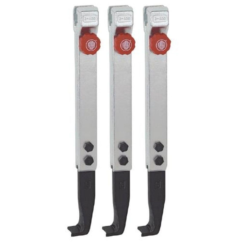 エスコ EA500BG-8 400mm［EA500BG-250用]アーム(3本組/薄爪) 1個（ご注文単位1個）【直送品】