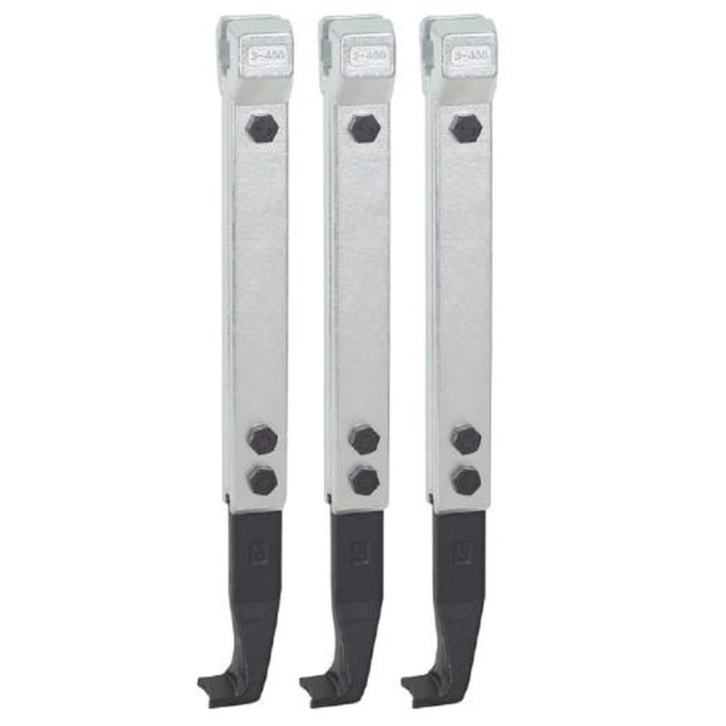 エスコ EA500CG-9 400mm［EA500CG-250用]アーム(3本組/薄爪) 1個（ご注文単位1個）【直送品】