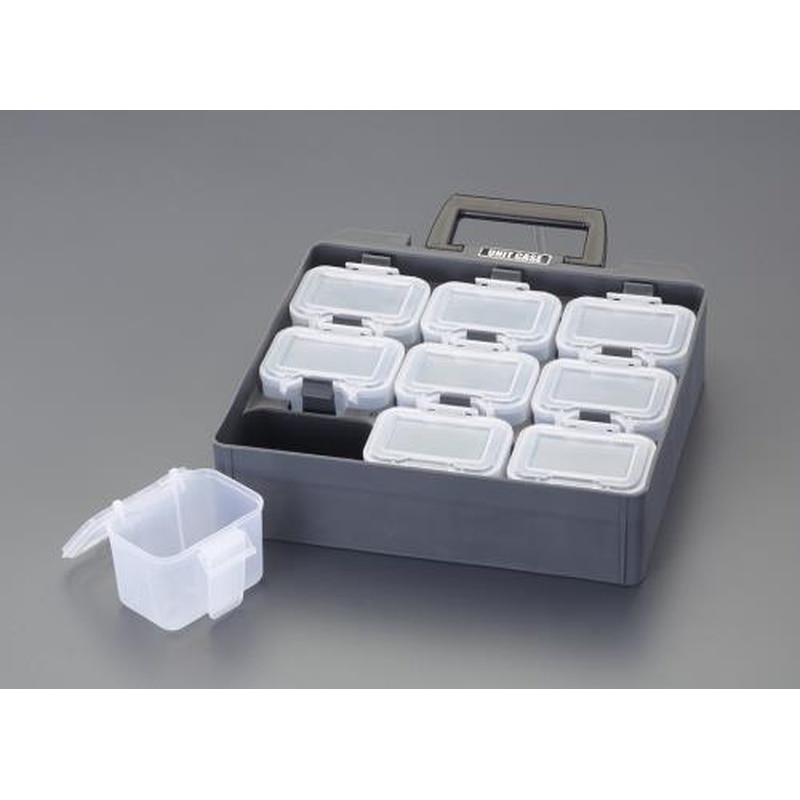 エスコ EA508kg-12 285x278x73mmパーツケース(トレー3列3段) 1個（ご注文単位1個）【直送品】