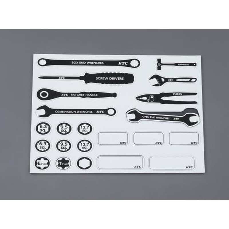 エスコ EA508SM-66 工具収納用マグネットシート 1個（ご注文単位1個）【直送品】