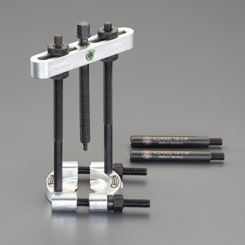 エスコ EA510AG-2 φ12-75mmベアリングプーラーセット 1個(ご注文単位1個)【直送品】