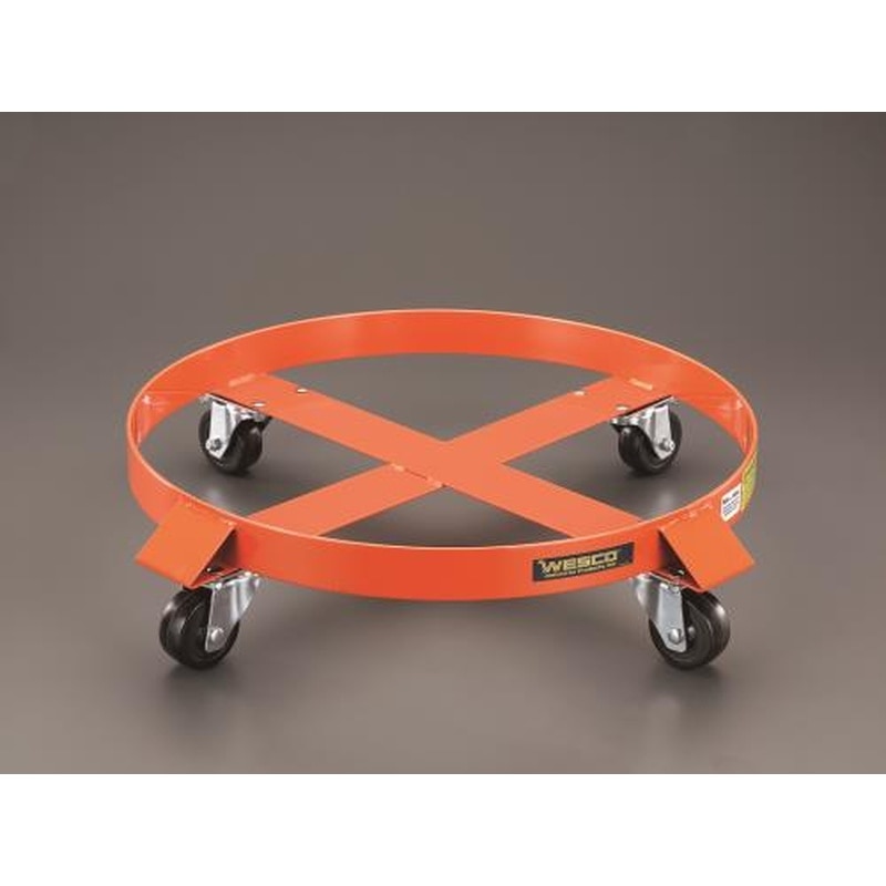 エスコ EA520W-12 φ610mm/55ガロンドラムキャリー 1個（ご注文単位1個）【直送品】