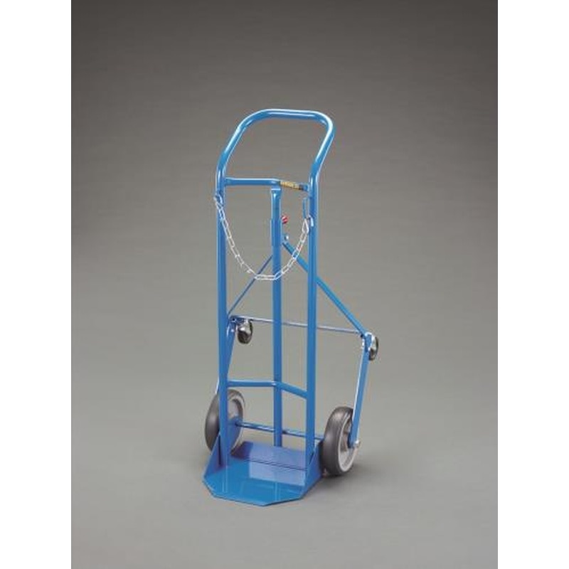 エスコ EA520WB-20 480x1060mm/113kgハンドトラック(ボンベ用) 1個（ご注文単位1個）【直送品】