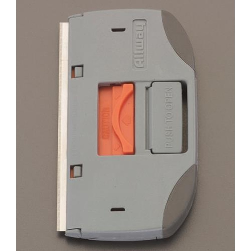 エスコ EA524BL 100㎜ガラススクレーパー 1個（ご注文単位1個）【直送品】