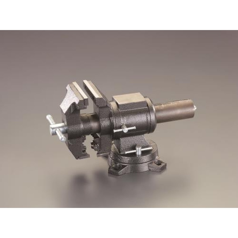 エスコ EA525BJ-3 127mmベンチバイス(回転台付) 1個（ご注文単位1個）【直送品】