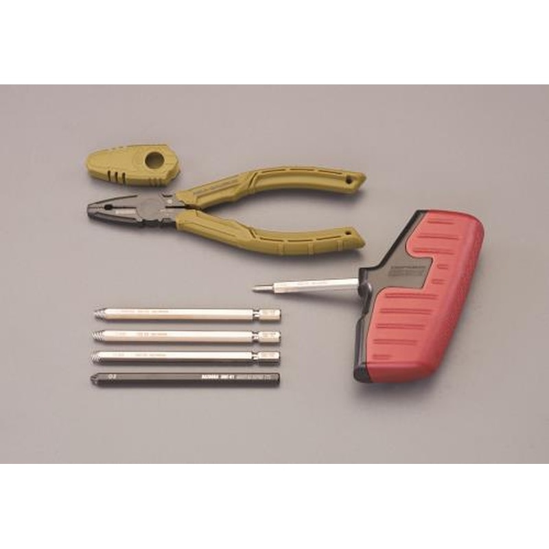 エスコ EA532DE-22 ねじプライヤー(ネジザウルス)セット 1個（ご注文単位1個）【直送品】