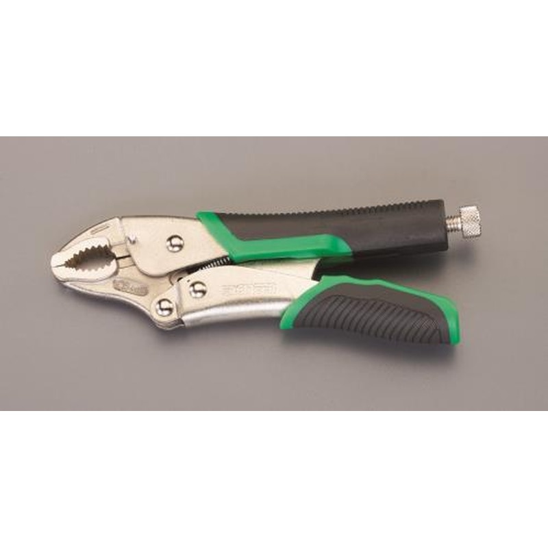 エスコ EA532DH-2 190mm［バイスプライヤー型]ネジザウルス 1個（ご注文単位1個）【直送品】