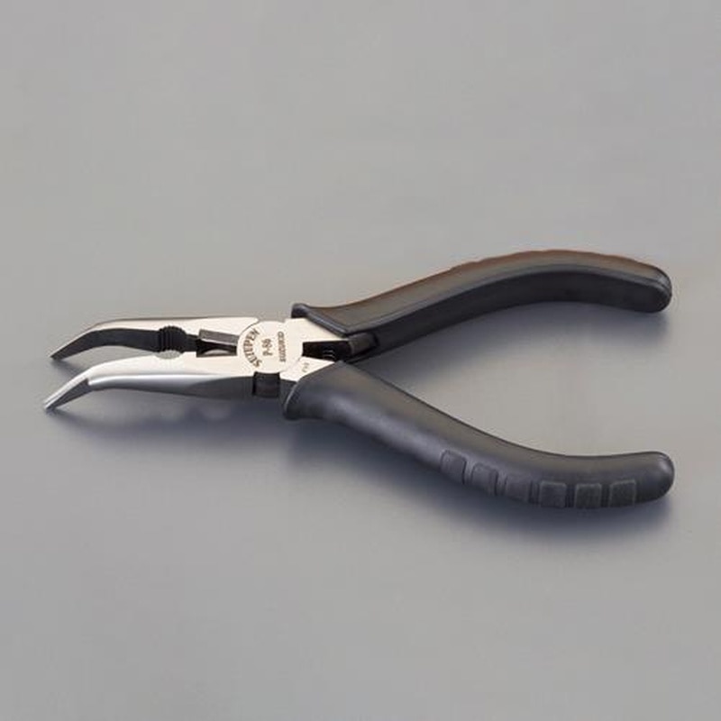 エスコ EA537FP-2 140mm半自動溶接材用ラジオペンチ(ベント) 1個(ご注文単位1個)【直送品】