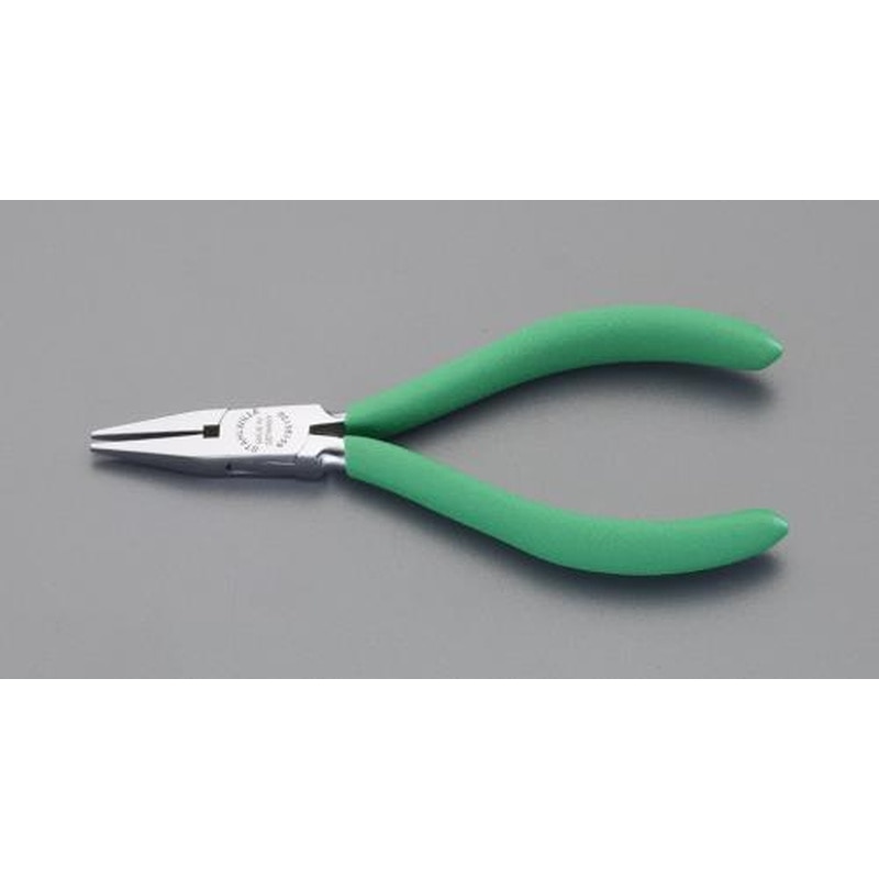 エスコ EA537SA-13 130mmフラットノーズプライヤー 1個（ご注文単位1個）【直送品】