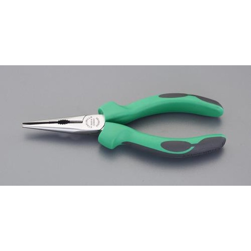 エスコ EA537SE-3 200mmラジオペンチ(磨き/グリップ付) 1個（ご注文単位1個）【直送品】