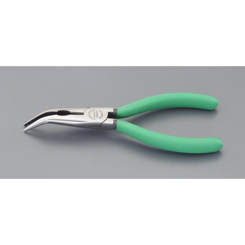 エスコ EA537SE-17 200mmラジオペンチ(45°先曲) 1個（ご注文単位1個）【直送品】