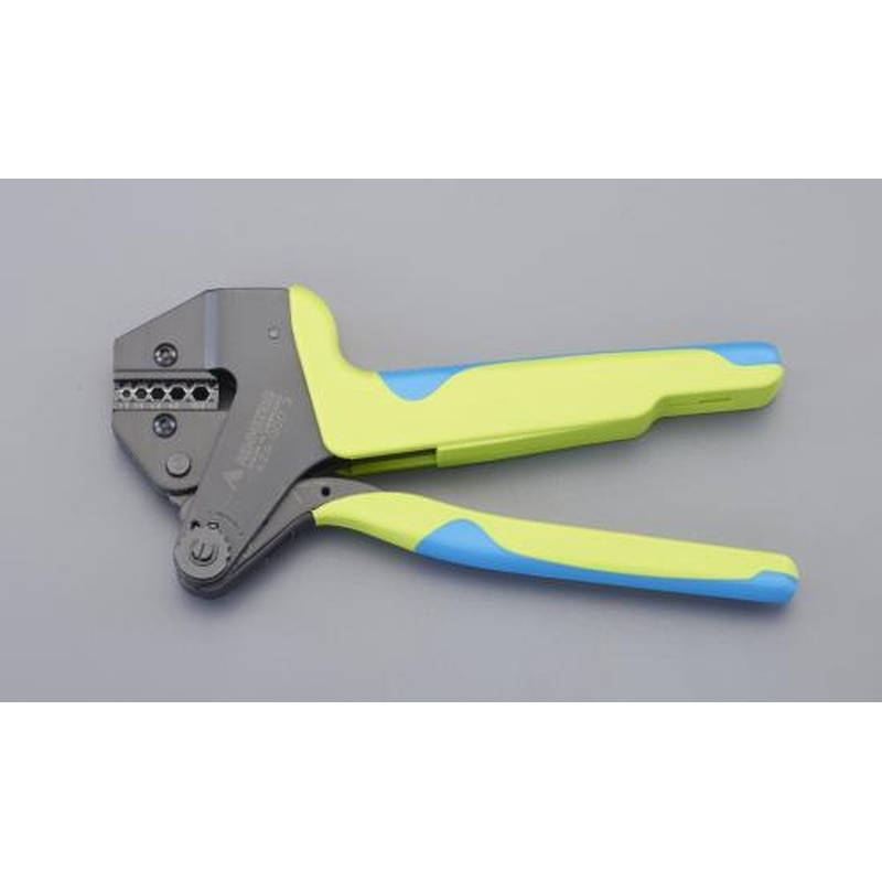 エスコ EA538KR-31 1.5-10.0m㎡圧着ペンチ(裸圧着スリーブ用) 1個（ご注文単位1個）【直送品】