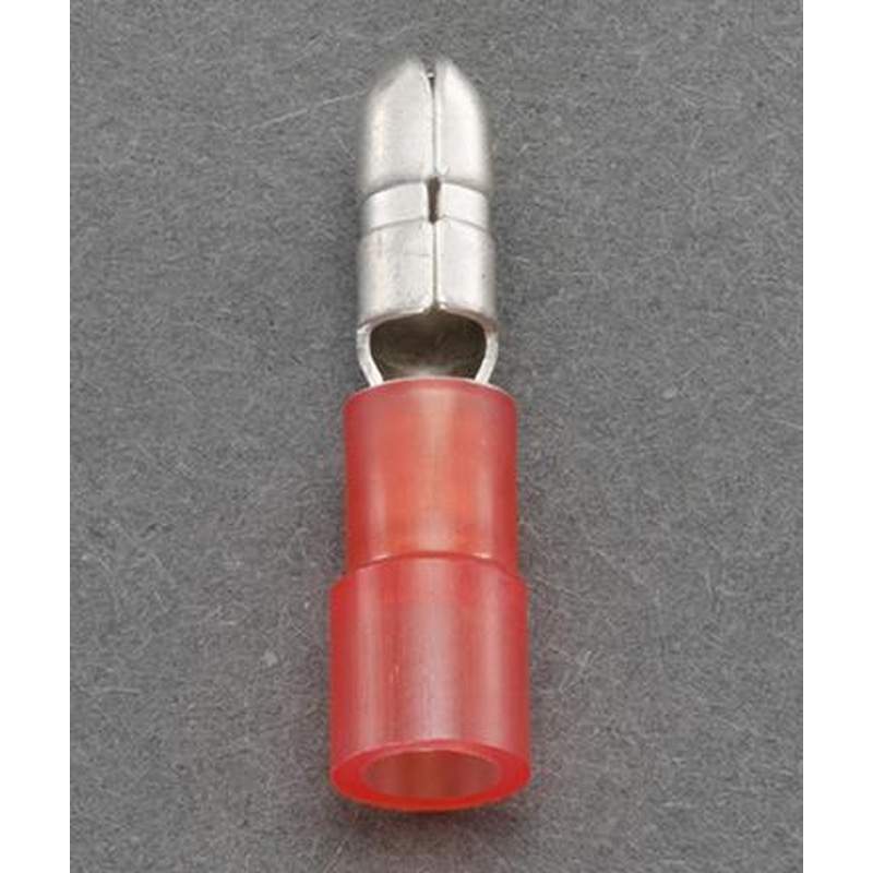 エスコ EA538MK-46 0.33-1.31m㎡［ギボシ形]絶縁接続子(雄/6個) 1個（ご注文単位1個）【直送品】