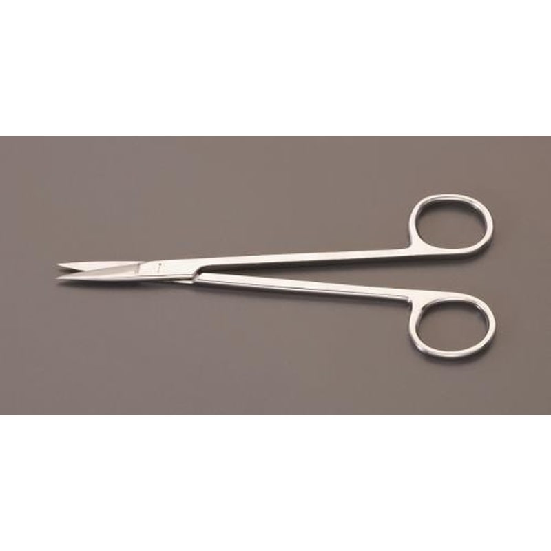 エスコ EA540EE-6 145mmはさみ・精密(ギザ刃/ステンレス製) 1個(ご注文単位1個)【直送品】