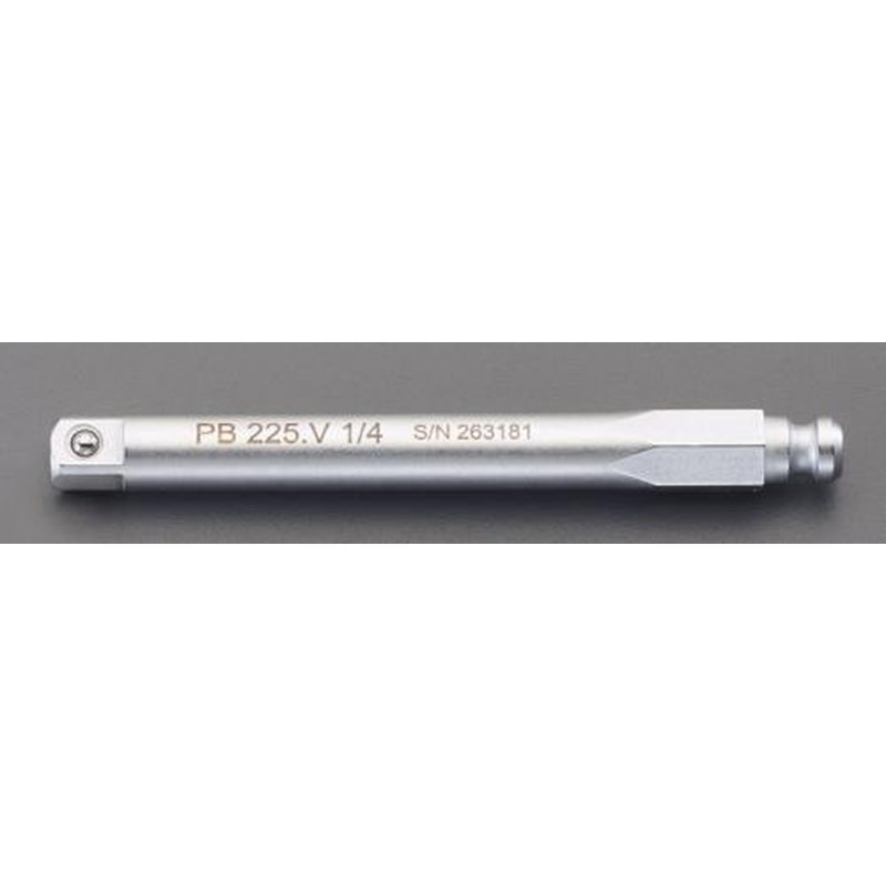 エスコ EA550CA-310 1/4”DRx80mmソケットアダプター 1個（ご注文単位1個）【直送品】