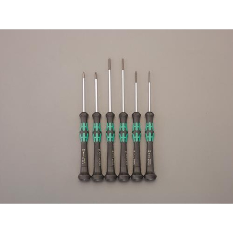 エスコ EA550MD-100 6本組［＋-]ドライバーセット(精密用) 1個（ご注文単位1個）【直送品】