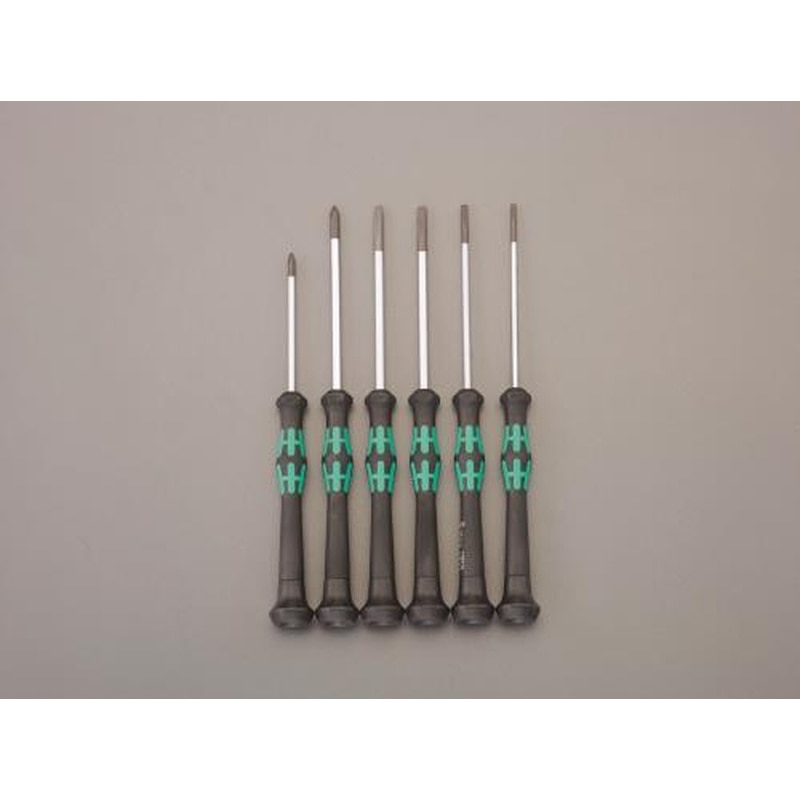 エスコ EA550MD-110 6本組［＋-]ドライバーセット(精密用) 1個（ご注文単位1個）【直送品】