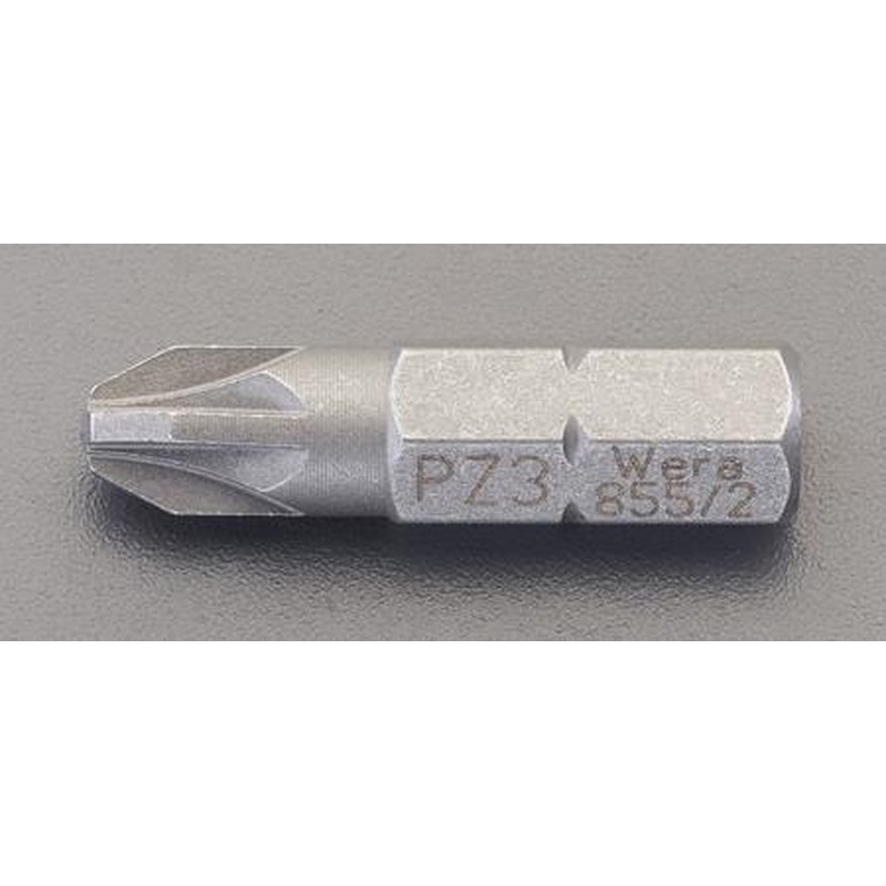 エスコ EA550WP-3 PZ3x32mm/5/16”Hex［Pozi]インパクトビット 1個（ご注文単位1個）【直送品】