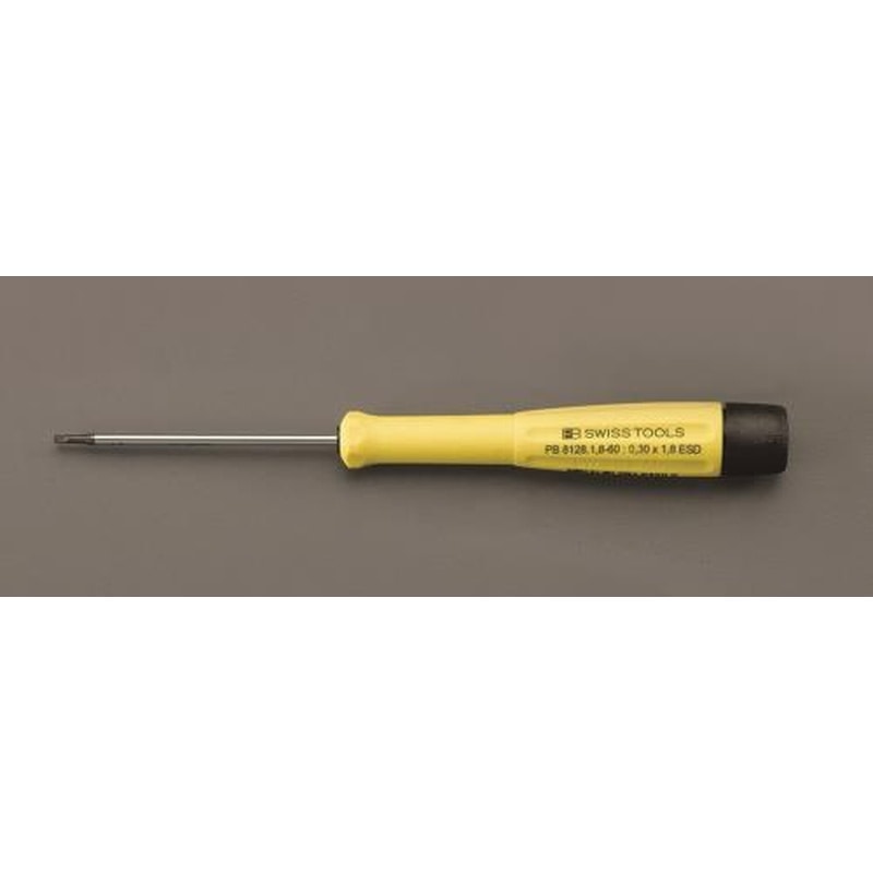 エスコ EA552AJ-4A 1.2x0.2x133mm［-]精密ドライバー(ESD) 1個（ご注文単位1個）【直送品】