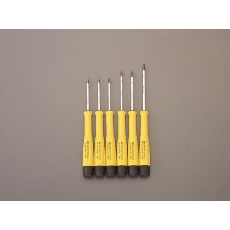 エスコ EA552AK-20 6本組［Torx]ドライバー(精密用/ESD) 1個（ご注文単位1個）【直送品】