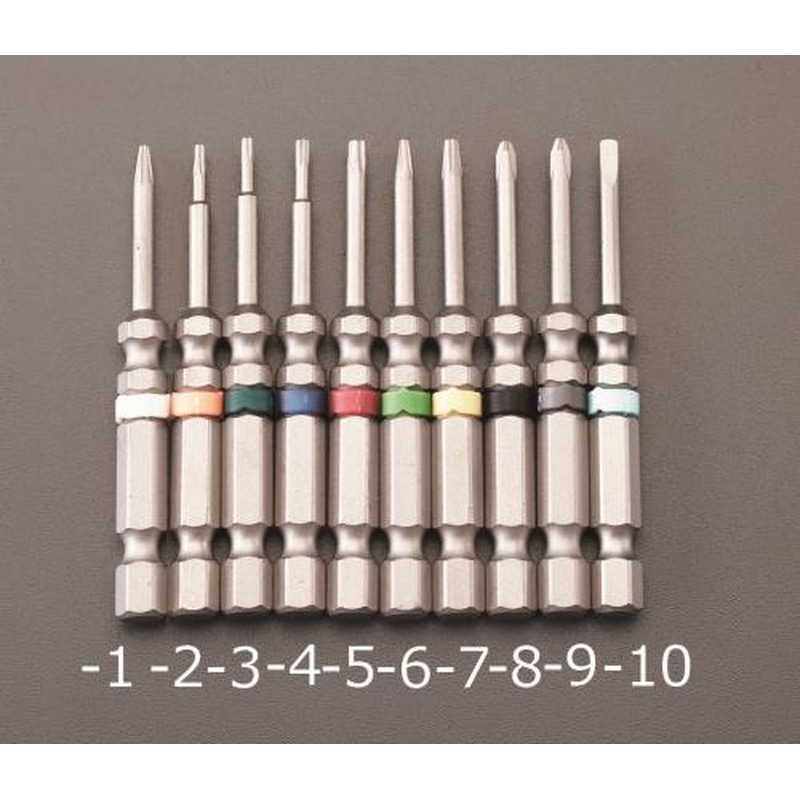 エスコ EA552EW-5 T10x65mm特殊ドライバービット(精密用) 1個（ご注文単位1個）【直送品】