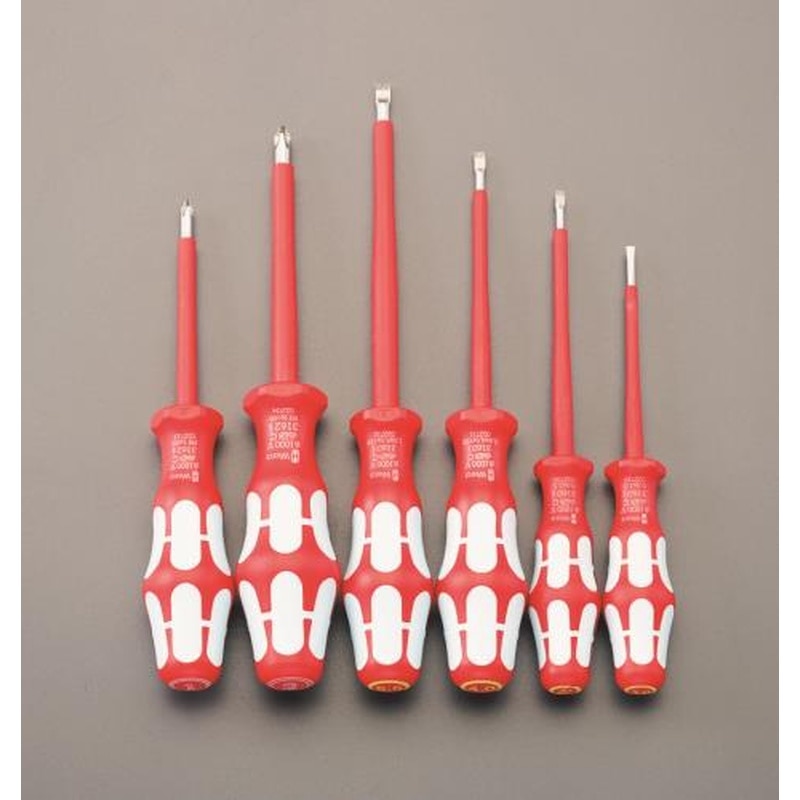 エスコ EA560AW-1 絶縁ドライバーセット(ステンレス製) 1個（ご注文単位1個）【直送品】