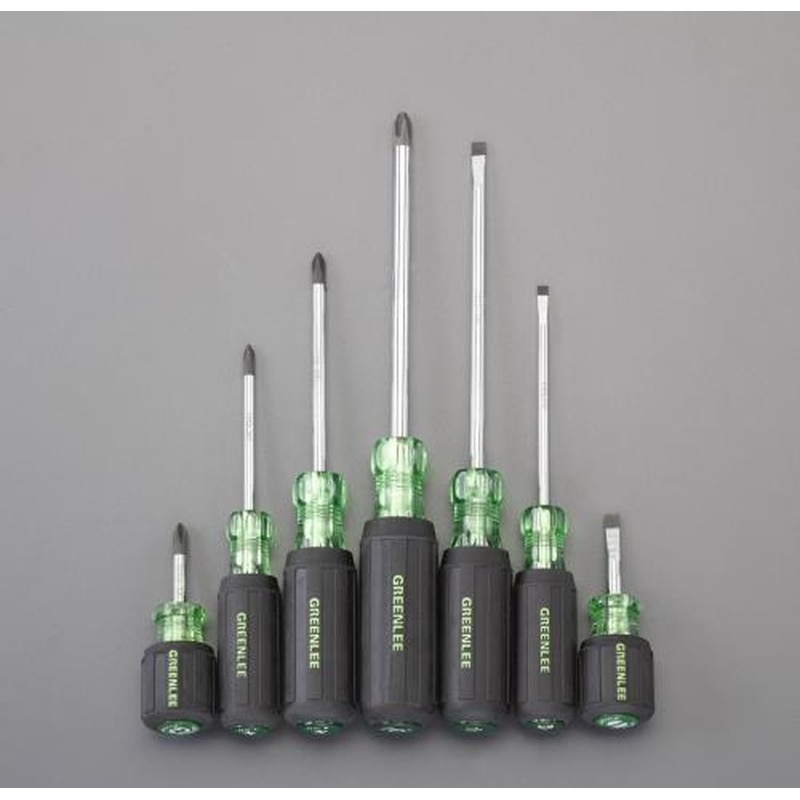 エスコ EA560GA 7本組［＋-]ドライバーセット(インチ) 1個（ご注文単位1個）【直送品】