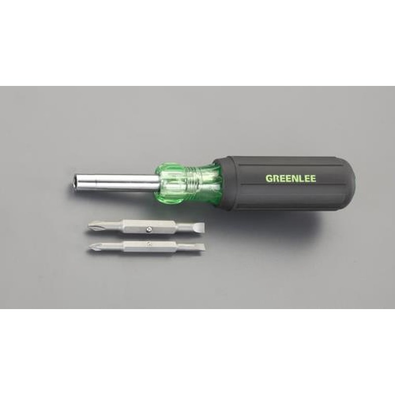 エスコ EA560GD-1[＋-Hex]ドライバーセット(差替式・インチ) 1個（ご注文単位1個）【直送品】