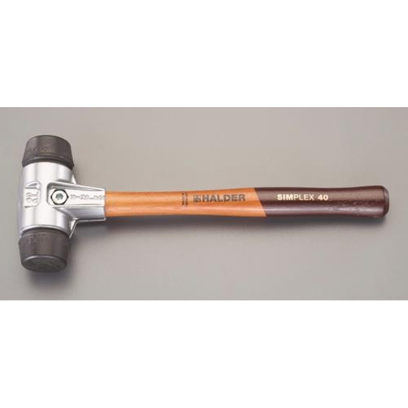 エスコ EA575HA-52 405g/40mmハンマー(ゴム・ミディアムハード/アルミボディ) 1個(ご注文単位1個)【直送品】