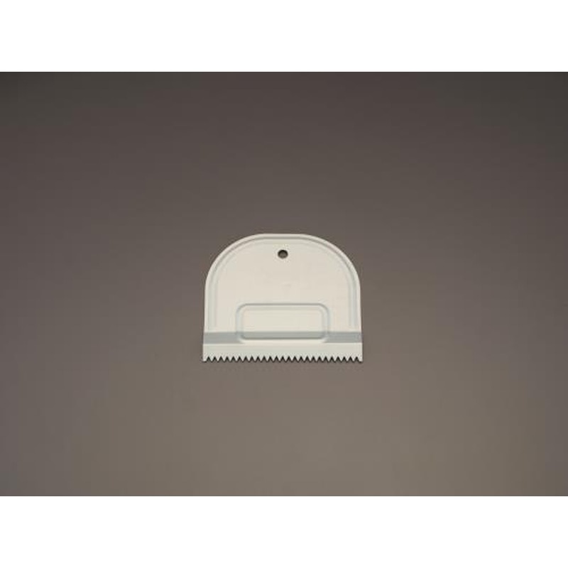 エスコ EA579BH-224 121mmパテベラ(くし型/V型溝) 1個(ご注文単位1個)【直送品】