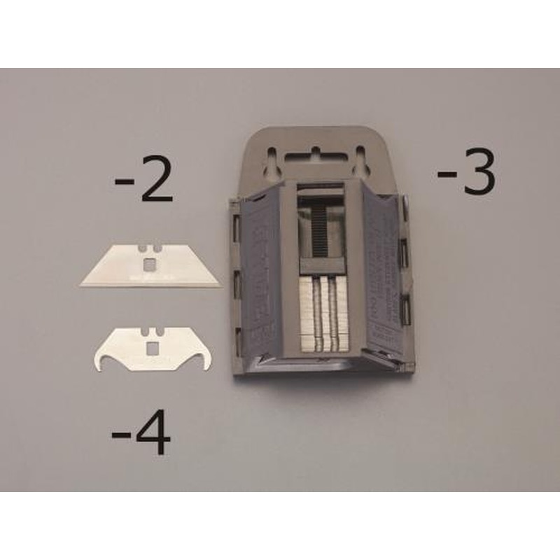 エスコ EA589AH-4[EA589AH-11用]替刃(フック型/5枚) 1個（ご注文単位1個）【直送品】