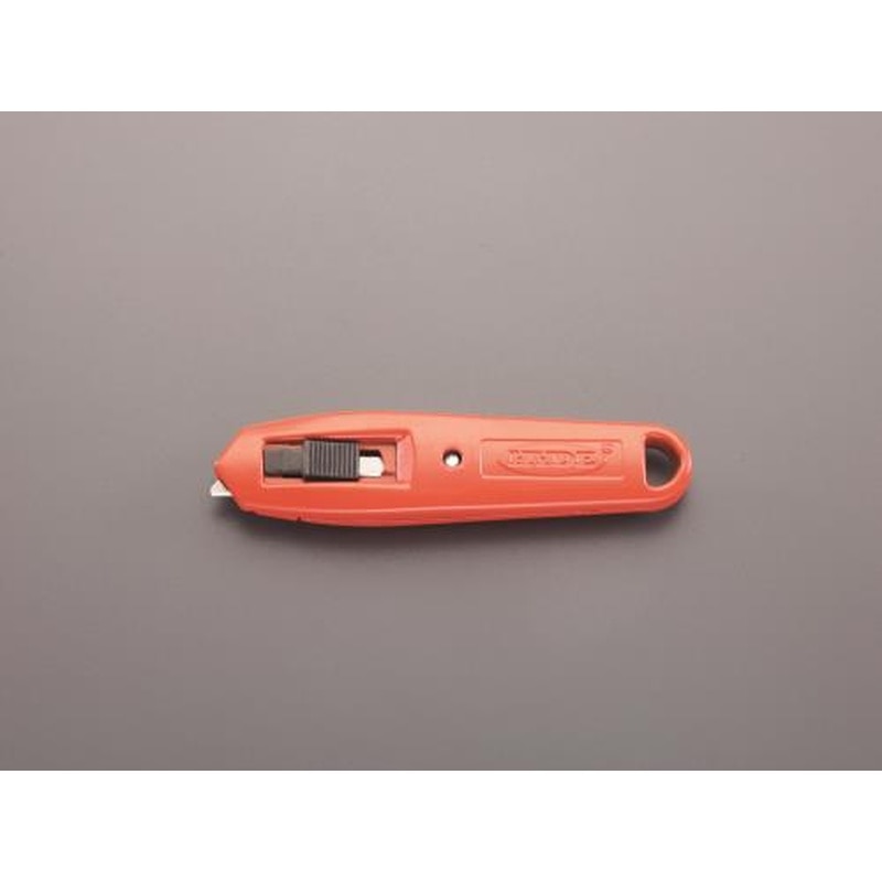 エスコ EA589AH-22 140mmセーフティカッターナイフ(自動収納式/左右両用) 1個（ご注文単位1個）【直送品】