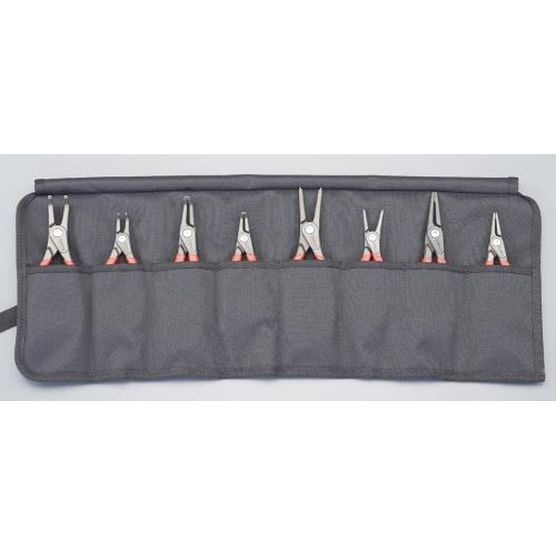 エスコ EA590-18 8本組スナップリングプライヤー(軸・穴用) 1個（ご注文単位1個）【直送品】