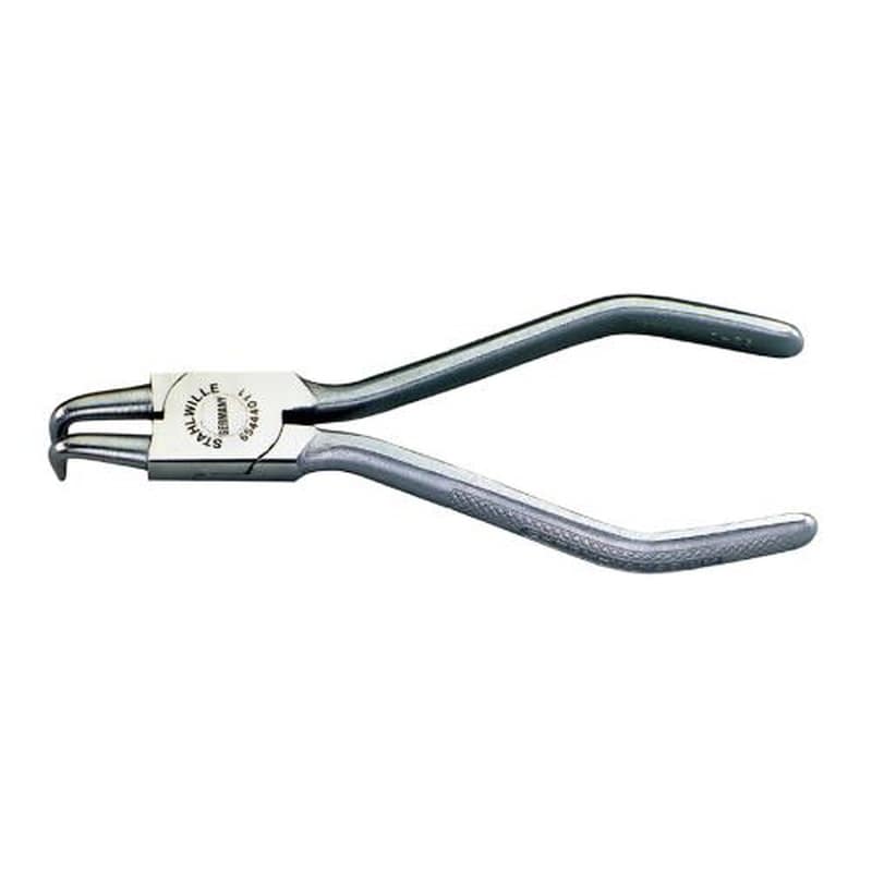 エスコ EA590SE-12 12-25mm穴用スナップリングプライヤー(90゜) 1個（ご注文単位1個）【直送品】