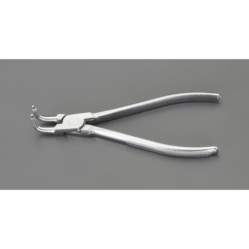 エスコ EA590SE-13 19-60mm穴用スナップリングプライヤー(90゜) 1個（ご注文単位1個）【直送品】