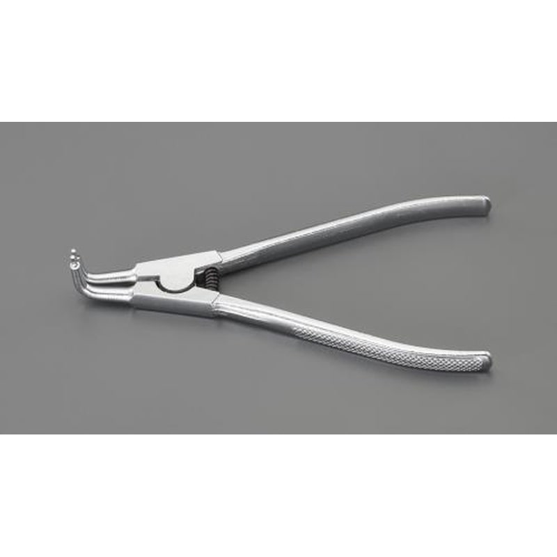 エスコ EA590SG-12 10-25mm軸用スナップリングプライヤー(90゜) 1個（ご注文単位1個）【直送品】