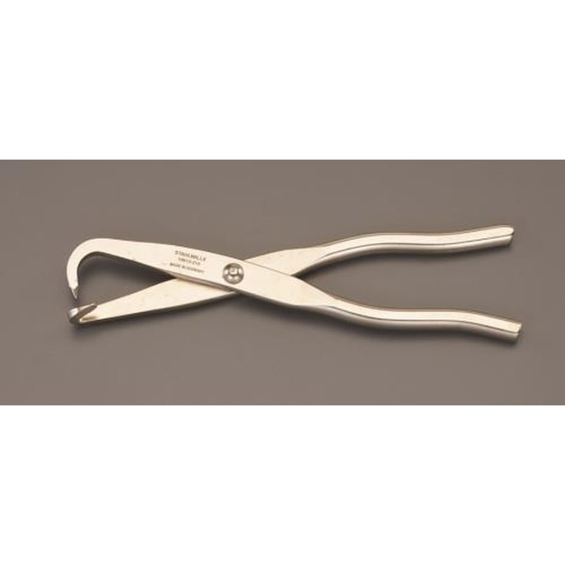 エスコ EA604FS-12 210mmブレーキスプリングプライヤー 1個(ご注文単位1個)【直送品】