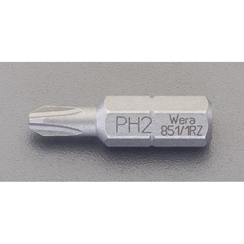 エスコ EA611AB-22 #2x25mm［＋]ドライバービット 1個（ご注文単位1個）【直送品】