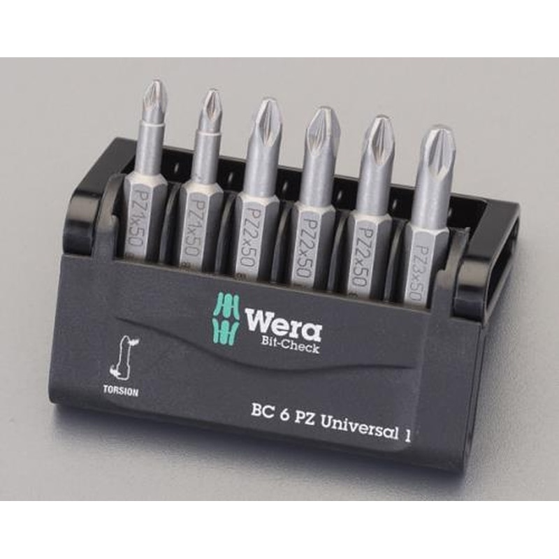 エスコ EA611AL-11 6本組［Pozi]ドライバービット 1個（ご注文単位1個）【直送品】