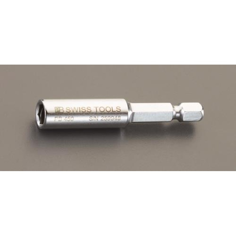 エスコ EA611AX-51 1/4”Hexx57mmビットホルダー 1個(ご注文単位1個)【直送品】