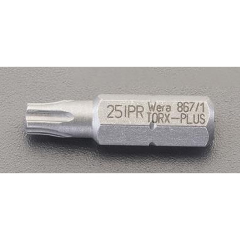 エスコ EA611GL-230 30IPRx25mm［TORX-PLUS]ビット(イジリ止) 1個（ご注文単位1個）【直送品】