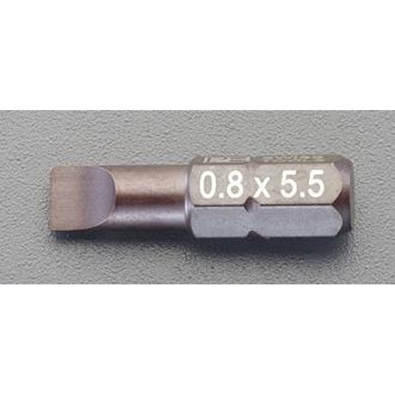 エスコ EA611PA-12 0.6x4.0/25mm［-]ドライバービット 1個（ご注文単位1個）【直送品】