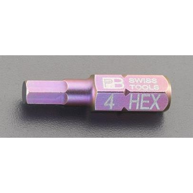 エスコ EA611PB-6 6.0x25mm［Hexagon]ドライバービット 1個（ご注文単位1個）【直送品】