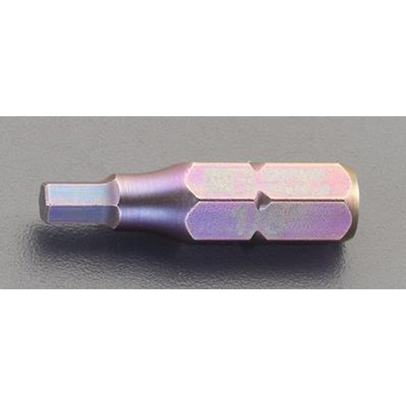 エスコ EA611PB-108 3/16”x25mm［Hexagon]ドライバービット 1個（ご注文単位1個）【直送品】