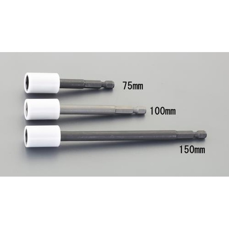 エスコ EA612AF-8 8x75mmナットセッター(プロテクター・マグネット付) 1個（ご注文単位1個）【直送品】