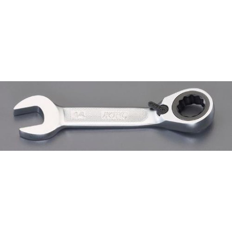 エスコ EA614BM-8 8mmショートラチェットコンビネーションレンチ(オフセット) 1個（ご注文単位1個）【直送品】