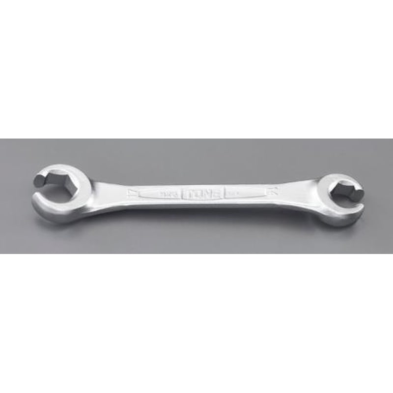 エスコ EA614HC-26 17x19mm/165mmフレアナットレンチ(15゜) 1個（ご注文単位1個）【直送品】