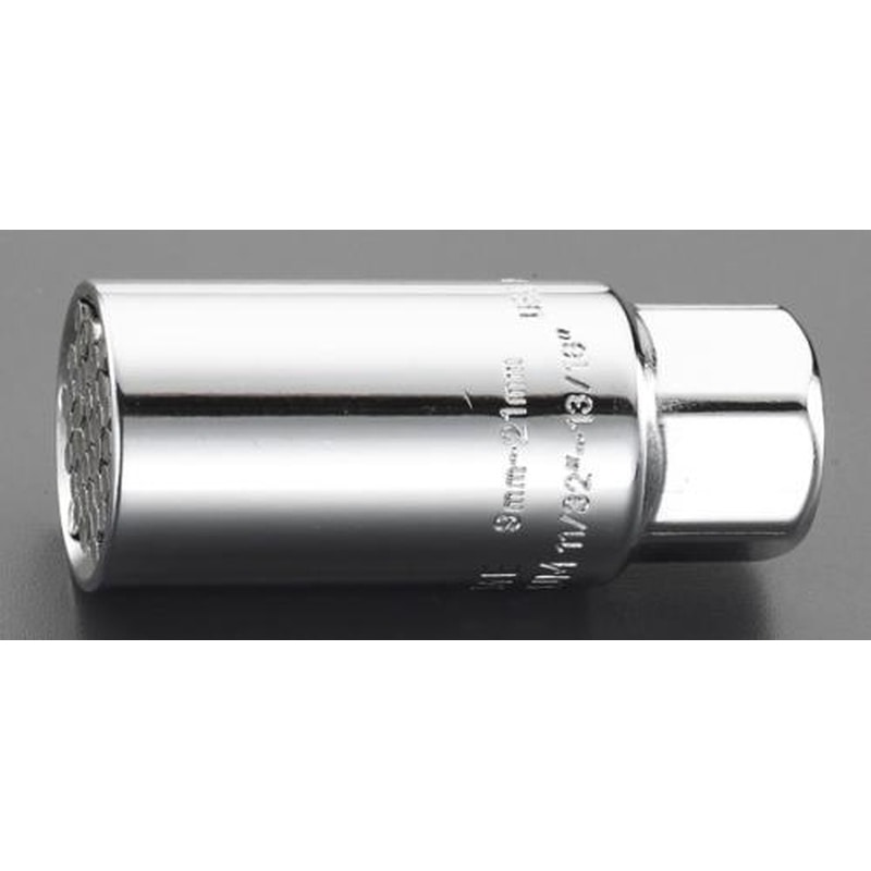 エスコ EA617A-41 1/4”DR/6-14mmユニバーサルソケット 1個（ご注文単位1個）【直送品】