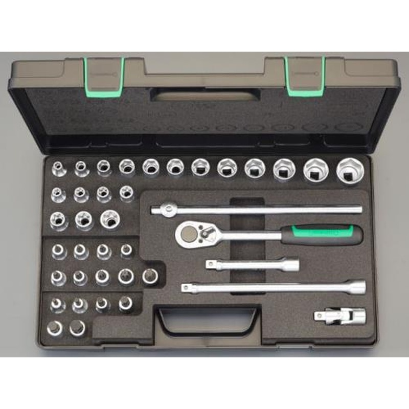 エスコ EA617DC-10 1/2”DRソケットレンチセット 1個（ご注文単位1個）【直送品】