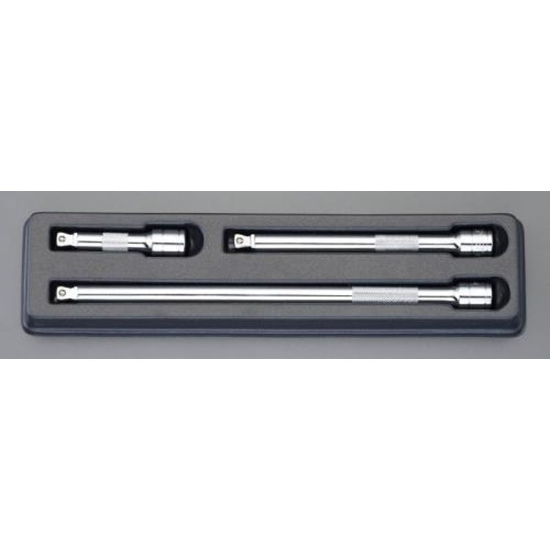 エスコ EA617DG-800 3/8”DR/75-250mmスイベルエクステンションバー 1個（ご注文単位1個）【直送品】